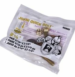 Deals 😉 Hercules® Johni Quick Bolt® Brass Snap Off Closet Bolt 🔥