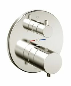 Deals 🎁 TOTO 3-7/16 in. Brass Valve Trim for MiniUnit TBN01001U in Brushed Nickel 🔥