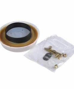 Best deal 💯 Hercules® 2-1/4 in. Brass Toilet Wax Ring with Plastic Horn 🌟
