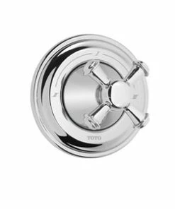 Outlet 🧨 TOTO Vivian™ Brass Diverter Trim with Handle in Polished Chrome 🎉