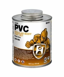 Hot Sale 🛒 Hercules® 16 oz Fast Set Plastic Clear Pipe Cement 😍