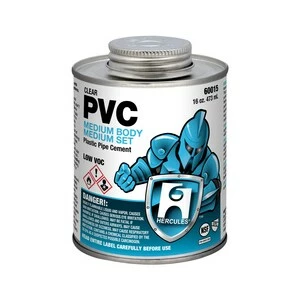 Coupon 🌟 Hercules® 16 oz Regular Set Plastic Clear Pipe Cement 🧨