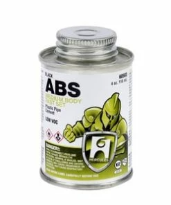 Best Pirce 😉 Hercules® 8 oz. Fast Set Plastic Black Pipe Cement ✨